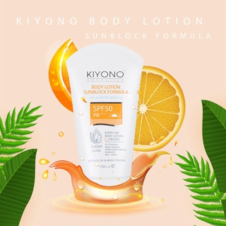 Kiyono Body Lotion Sunblock Formula SPF