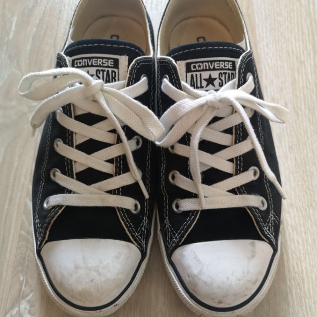 Converse All Star แท้ สีดำ size UK6 EUR39 jee_pond ThaiPick