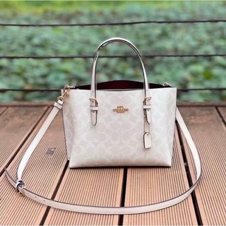 Coach tote สีขาว Grade vip Size 10”