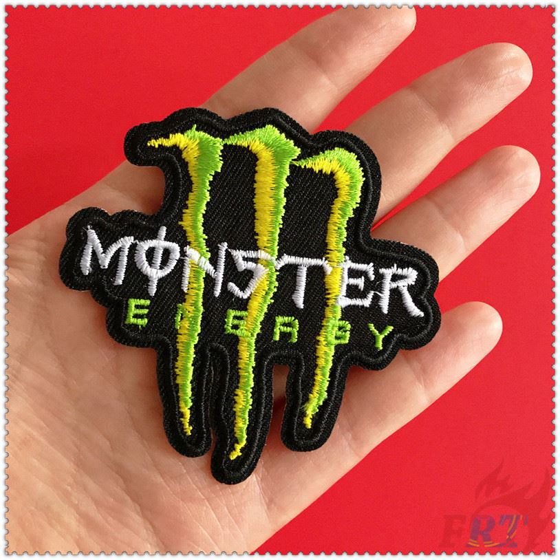 Fashion Brand Monster Energy Ironon Patch 1Pc Diy Embroidery Patch