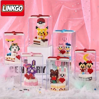 เลโก้ตัวต่อการ์ตูนมาใหม่+ตู้โชว์ จำนวน300ชิ้น+ NO.68311-68316