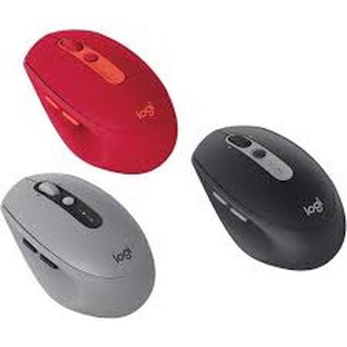 เมาส์บลูทูธไร้สาย Logitch M590 Mute  Optical Silent เมาส์คอมพิวเตอร์ รับประกันศูนย์ SYNNEX 1 ปี