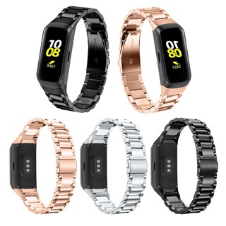 สายนาฬิกาข้อมือสแตนเลสสำหรับ Samsung Galaxy Fit SM-R 370