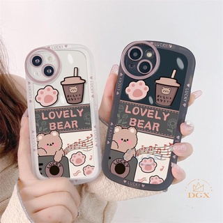 เคสโทรศัพท์มือถือ ซิลิโคนนิ่ม ลายหมี แมว PAWS น่ารัก สําหรับ Samsung A13 A02S A03 A03S A23 A30S A11 A12 A51 A30 A50 A52 A20S A10S M11 M12 J7 PRIME J7 PRO J4 PLUS DGX