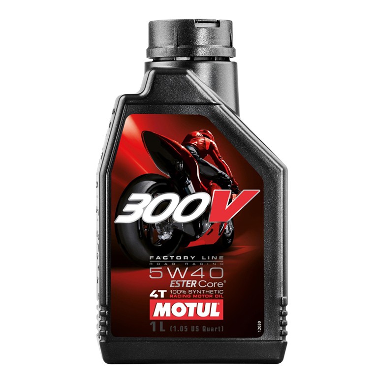 น้ำมันเครื่อง MOTUL 300V FL ROADRACING 5W40