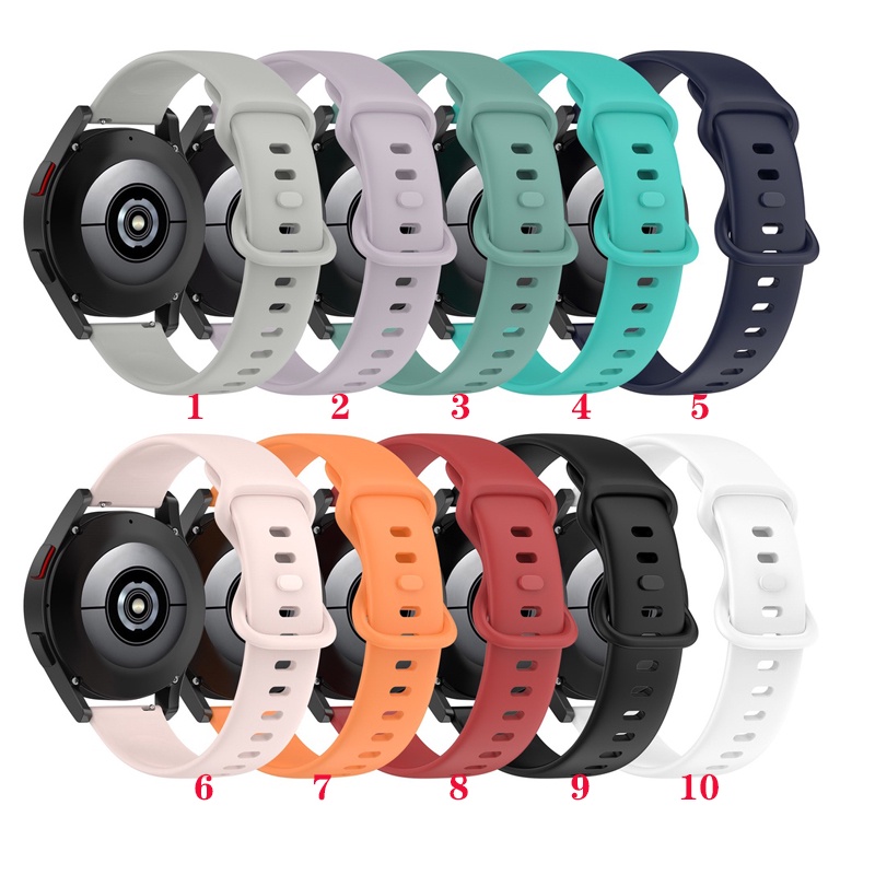 สายนาฬิกาข้อมือซิลิโคน แบบนิ่ม 20 มม. 22 มม. สําหรับ Huami Amazfit GTR mini 42 มม. 47 มม. 2e GTR2 GTR3 Pro GTR4 Pace Stratos
