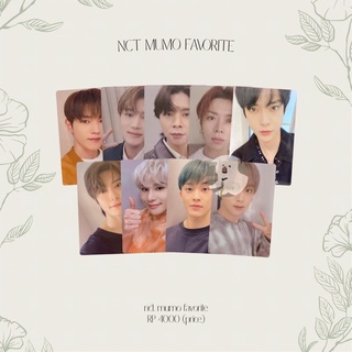 โฟโต้การ์ด Nct 127 Mumo Favorite Taeyong Taeil Johnny Yuta Doyoung Jaehyun Jungwoo Mark Haechan