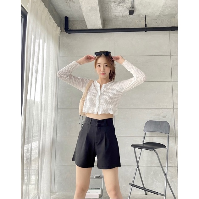 {210.- Code : WUMBSC}☁️Jasmine Cardigan คาร์ดิแกนไหมพรมผ้าริ้วน่ารักมากก เสื้อคลุมไหมพรม คาร์ดิแกน