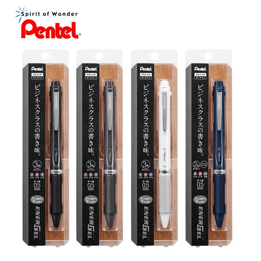 (โปรพิเศษ) ปากกา Pentel Energel รุ่น Multi Function 3 ระบบ (3C) และ 2 สี+ดินสอกด (2S) ขนาด 0.5 MM และไส้ปากกาแบบ Refill ราคา ถูกที่สุด ดีลบีเคเค แกลเลอรีภาพที่ 6