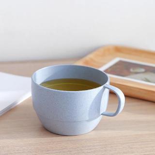 yoodada Practical Versatile Creative Drinking Cup Wheat Straw Fall-ResistantMilk Coffee Cups