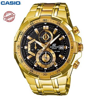 Casio Edifice Model EFR-539SG-7AV Best Sellers Mens Watch Stainless Steel Strap （ของแท้100% ประกันCMG)