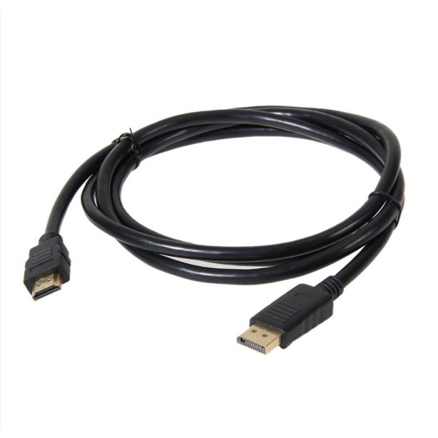 1.8 M Display Port DP to เอชดีเอ็มไอ Male PC Audio Video HDTV สายเคเบิ้ลอะแดปเตอร์