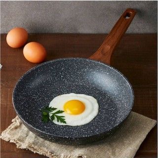Locknlockกระทะไม่ง้อน้ำมัน เคลือบ non-stick รุ่น  BAUM MARBLE