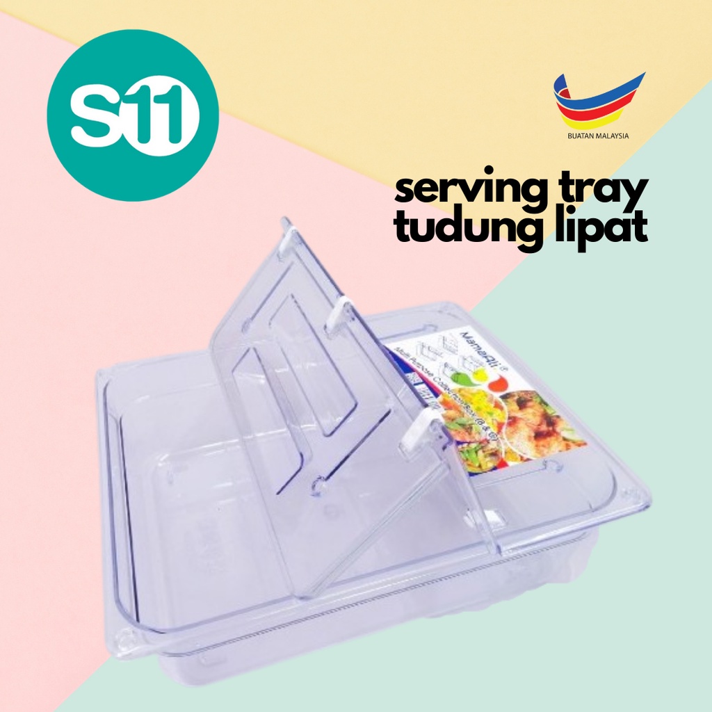 S11 x MAMAALI 6.1L M432 4.3L M431 ถาดเสิร์ฟ/กล่อง/จานด้านข้างถาดเค้กพร้อมฮู้ดพับ