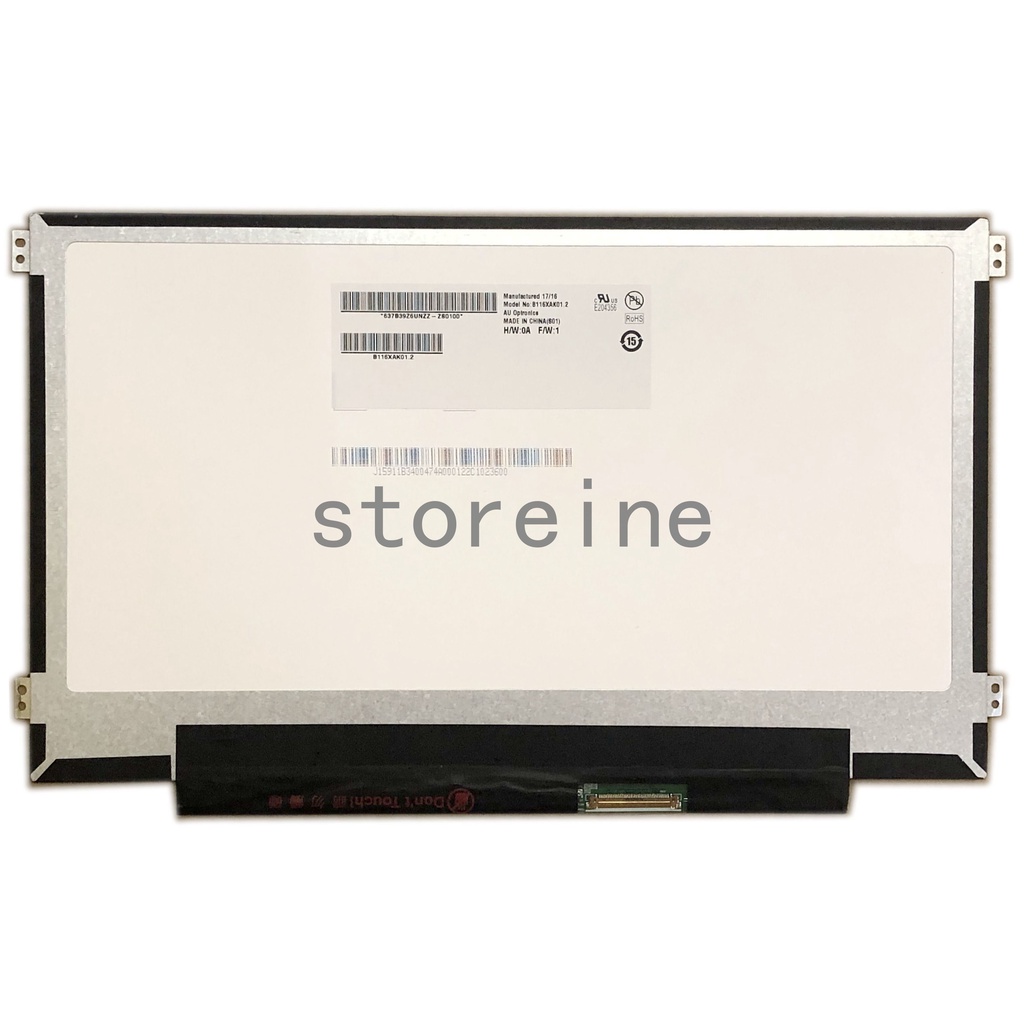 B116xak01.2 HD 1366x768 WXGA 11.6 40 พินใหม่ LCD LED หน้าจอสัมผัสแผง