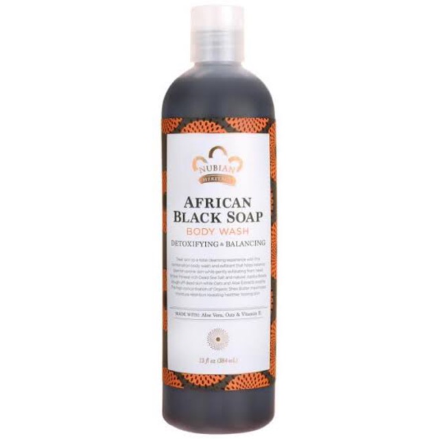 Nubian Heritage African Black Soap Body Wash