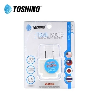 ปลั๊กไฟ Adapter Toshino รุ่น PS-18E อุปกรณ์ต่อพ่วง, Conversion ปลั๊กแปลง 3 ขา เต้ารับปลั๊กไฟ