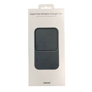 Samsung EP-P5400 15W Super Fast Wireless Charger Duo Pad ( Dark Gray, UK Plug )