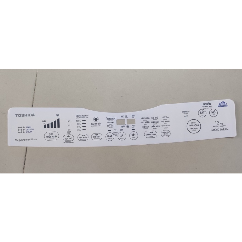 แสตมป์แผงควบคุมเครื่องซักผ้าโตชิบา DC1300