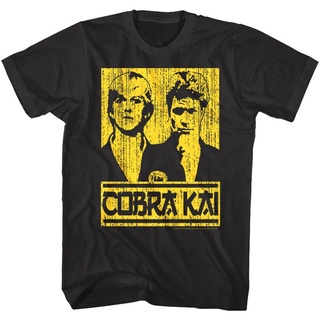 เสื้อยืด พิมพ์ลาย Karate Kid Cobra Kai Johnny Lawrence John Kreese สไตล์วินเทจ แฟชั่นสําหรับผู้ชายSize S-5XL