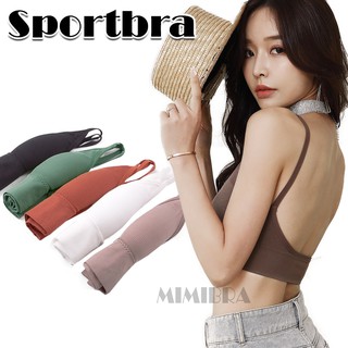 SB-833,mimibra สายเดี่ยว เสื้อชั้นในผู้หญิง สปอร์ตบรา ชุดชั้นใน เสื้อในแฟชั่น