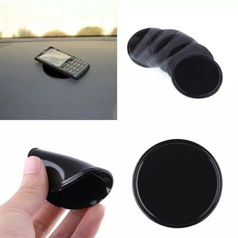 [6.6 ใส่โค้ด MTCKL66 ลด 20%] car gel pad แผ่นเจลกันลื่น ชนิดหนาพิเศษ ขนาดเล็ก 5×5 cm. ใช้สำหรับ ยึดติดวัสดุอุปกรณ์ต่าง ๆ