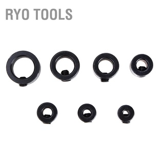 Ryo Tools 8pcs/Set 3‑12mm Drill Bit Locator Depth Stop Collars Ring Positioner with Hex Wrench