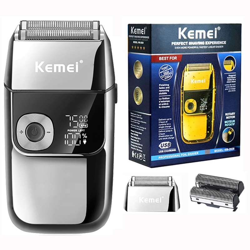 Ready StockOriginal kemei hair beard electric shaver for men barber ...