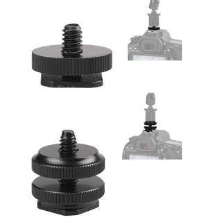 1/4" Hot Shoe Adapter Mount Screw ตัวเสียบ HotShoe Tripod mount