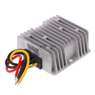 Wee อะแดปเตอร์แปลงแรงดันไฟฟ้า 24V Dc To 12V Dc 20A 240W กันน้ําสําหรับรถบรรทุก