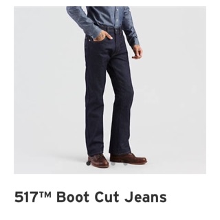 Levis 517  ขาม้า boot cut ปลายขา 9”