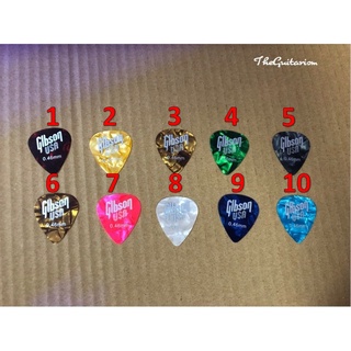 🔥 ปิ๊ก Gibson USA ของแท้ มี 10 สี พร้อมจัดส่ง!!!!