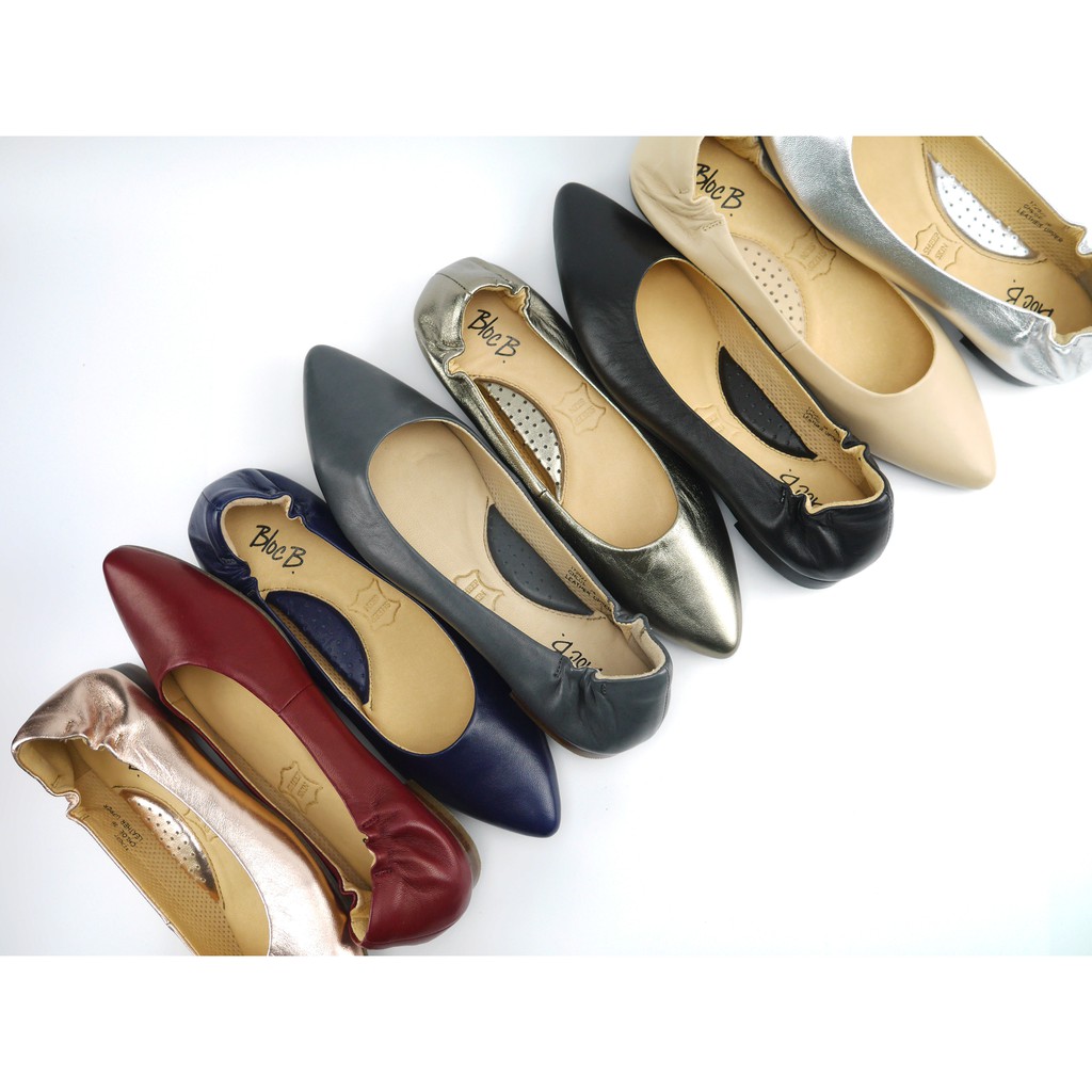 [PRE-ORDER] Bloc B. CHLOE - Pointy ballet flats
