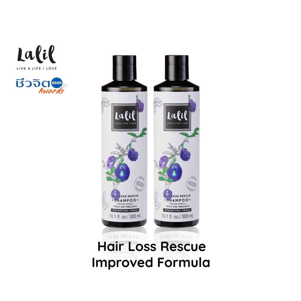 Lalil Hair Loss Rescue Shampoo Improved formula Set