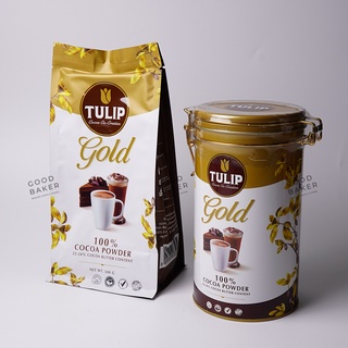 ผงโกโก้ทิวลิปโกลด์ Tulip Gold 100% Cocoa Powder