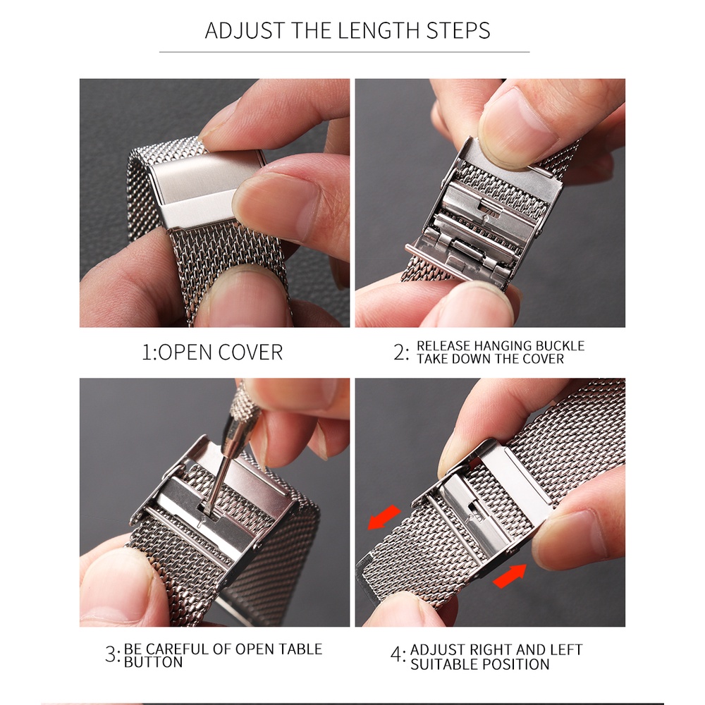 Original HUAWEI นาฬิกา watch3/3Pro/GT2 GT3 GT4 GT5 42mm46mm/GT2 Pro/GT2e/GT/2pro/GT3 SE/HUAWEI WATCH GT Runner โลหะแฟชั่นธุรกิจสายคล้อง