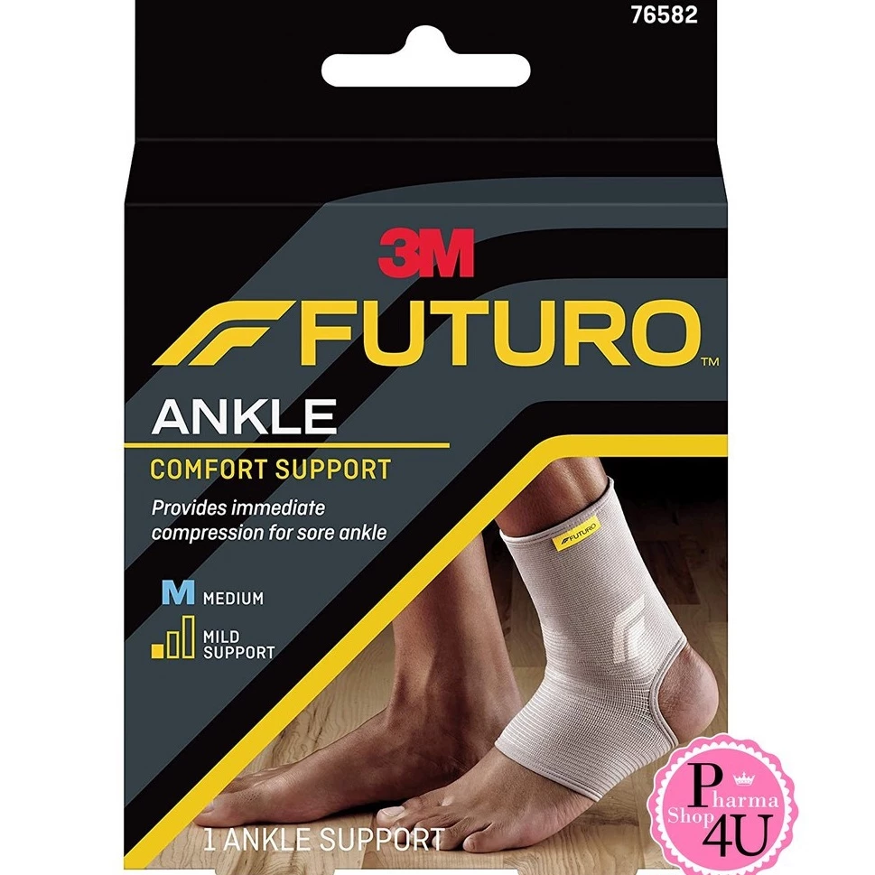 Futuro Ankle (พยุงข้อเท้า ชนิดสวม) size S M L อุปกรณ์พยุงข้อเท้า