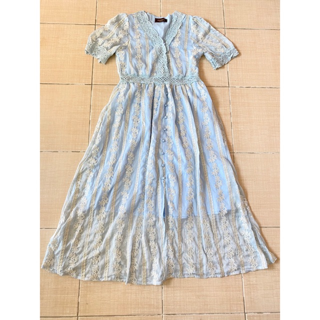 Use - เดรสเจ้าหญิง ป้าย Vegus Luxury Sz.M