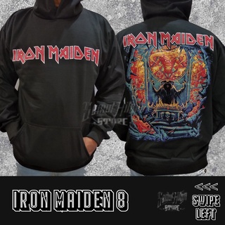 เสื้อฮู้ดดี้ แบบสวมหัว ลาย Iron MAIDEN Metal Band Rebel Heaven Hell