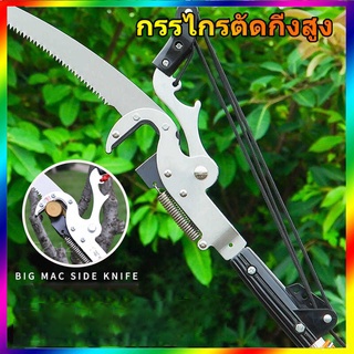 Pruners ขนาดใหญ่ Hacksaws สูง เครื่องตัดต้นไม้ Sharp Wood High Pruners เครื่องบดสาขา กรรไกรตัดต้นไม้