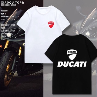 Yamaha Ducati Suzuki Harley Kawasaki Honda วรรคเดียวกันเสื้อยืดแขนสั้นรถจักรยานยนต์สามารถปรับแต่งเสื้อผ้าแข่ง