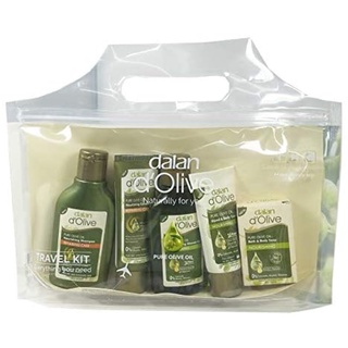 *พร้อมส่ง*Dalan DOlive Travel Kit ผลิตภัณฑ์ดูแลผิวจากน้ำมันมะกอก ขนาดพกพา