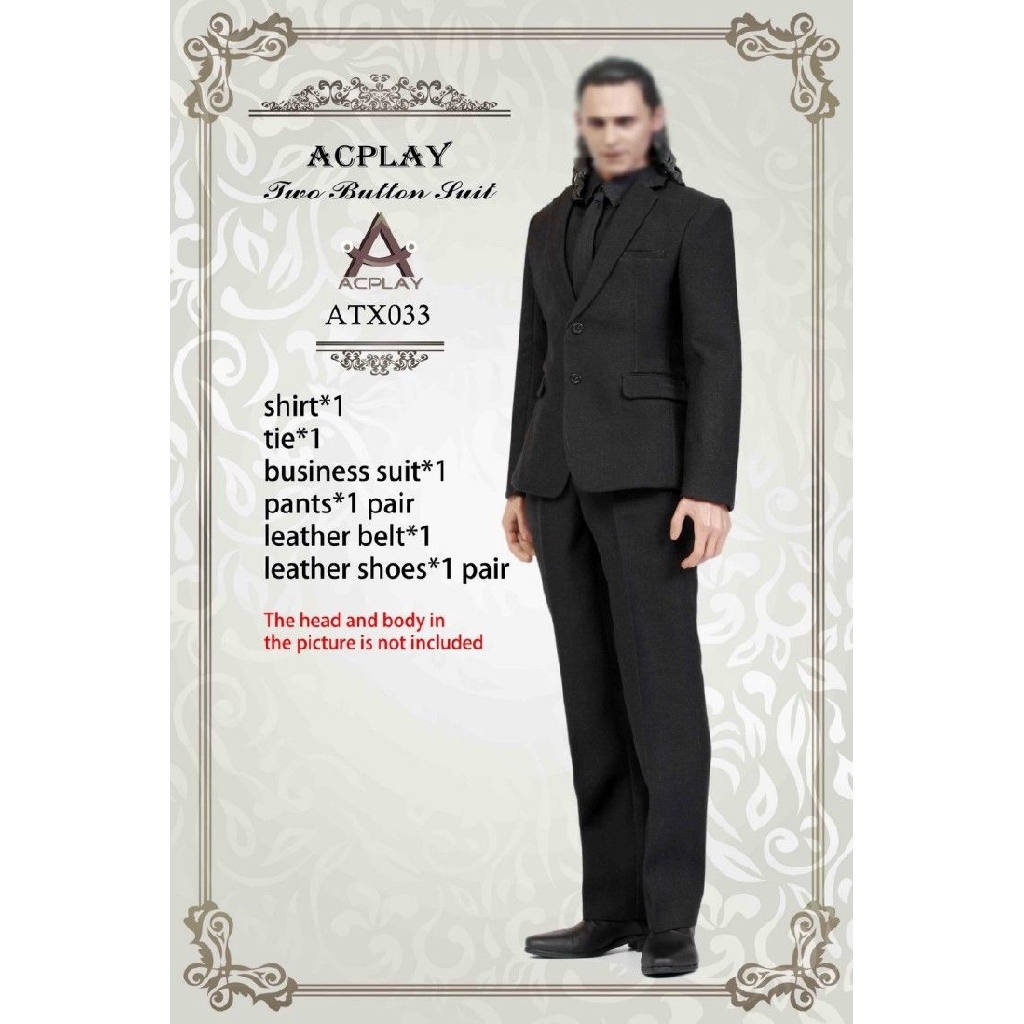 VORTOYS V1009 1//6 Scale Retro Gentleman Suit White Shirt Set For 12/" Figure Body