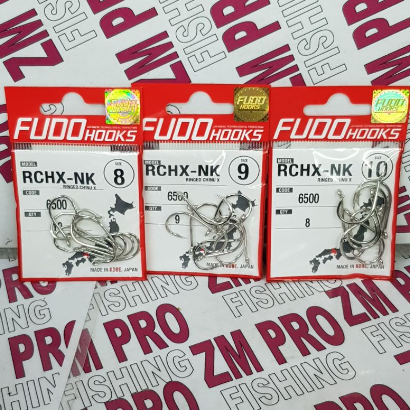 FUDO RCHX-NK RINGED CHINU X Fishing Hook ผลิตใน Kobe Japan