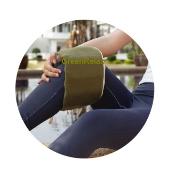 แผ่นประคบสมุนไพรเอนกประสงค์ กรีนรีแลกซ์ GreenRelax Herbal Pad ประคบร้อน  ปวดหลัง ปวดเข่า ปวดประจำเดื