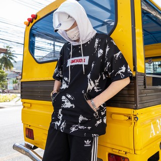 เสื้อฮู้ด Oversize Somebody X แนวสตรีท