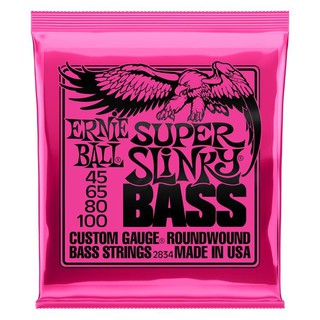 rnie Ball สายเบส 4 สาย รุ่น Super Slinky P-02834 เบอร์ 45/100