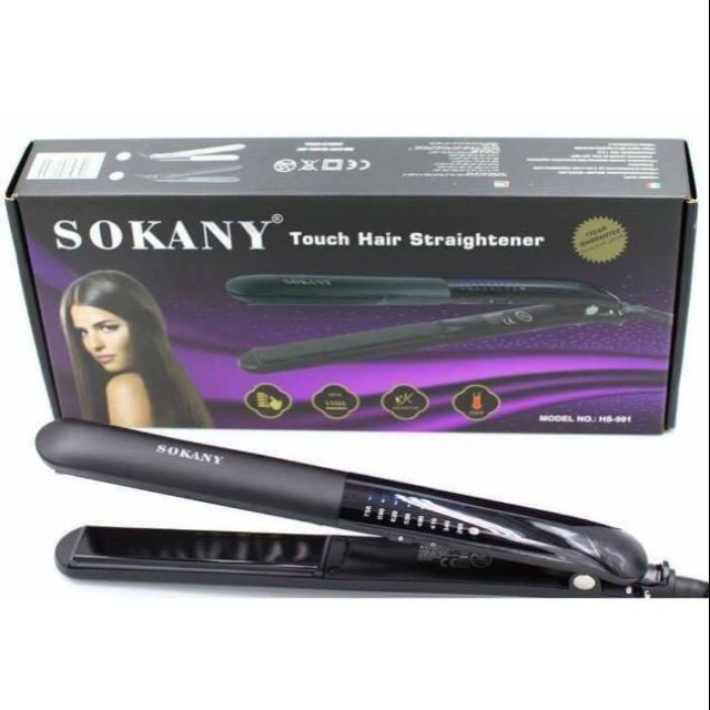 Sokany HS-991 ของแท้💯 เครื่องหนีบผม Sokany 976 เครื่องม้วนผม หนีบผม ม้วนผม ที่หนีบผม ที่รีดผม เครื่อ