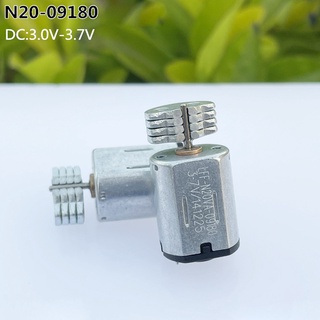 มอเตอร์สั่นสะเทือน N20 DC 3V 3.7V พร้อมล้อนวด ขนาดเล็ก 5 ชิ้น