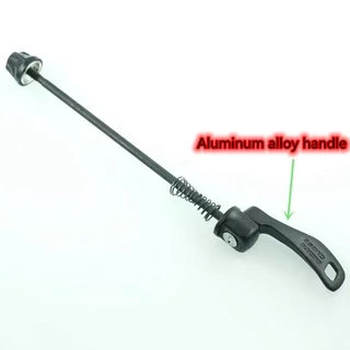 Shimano Deore XT MTB Mountain ด้านหน้าด้านหลัง Quick Release Skewer OLD 100mm 135mm สีดํา/เงิน